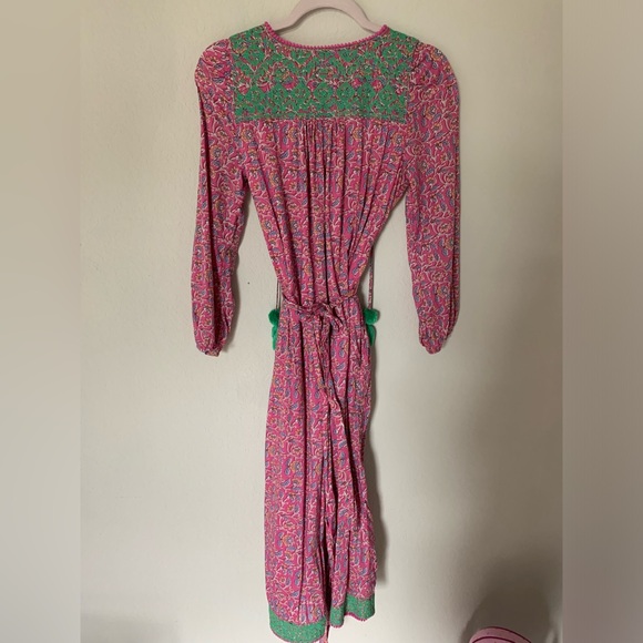 J Crew Belted Embroidered Tunic Dress - Picture 6 of 12